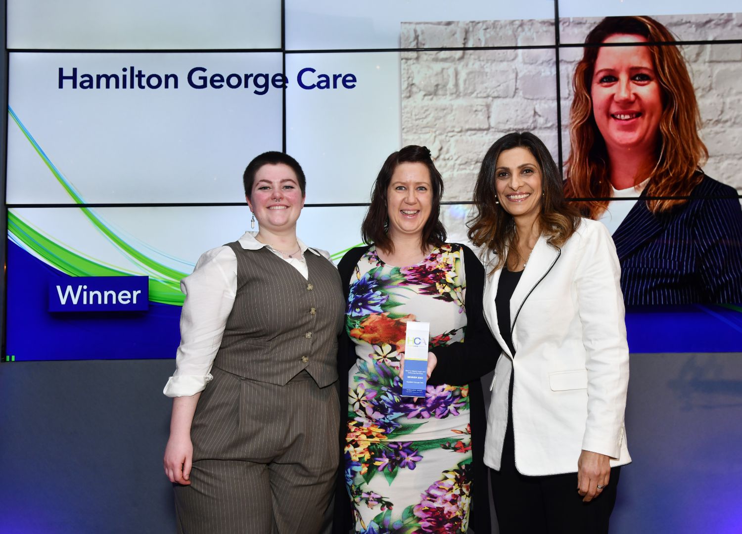 Hamilton george care home care awards 2024 honour hamilton george care